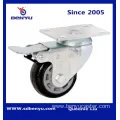 Medium Duty Black PU Caster with Total Brake